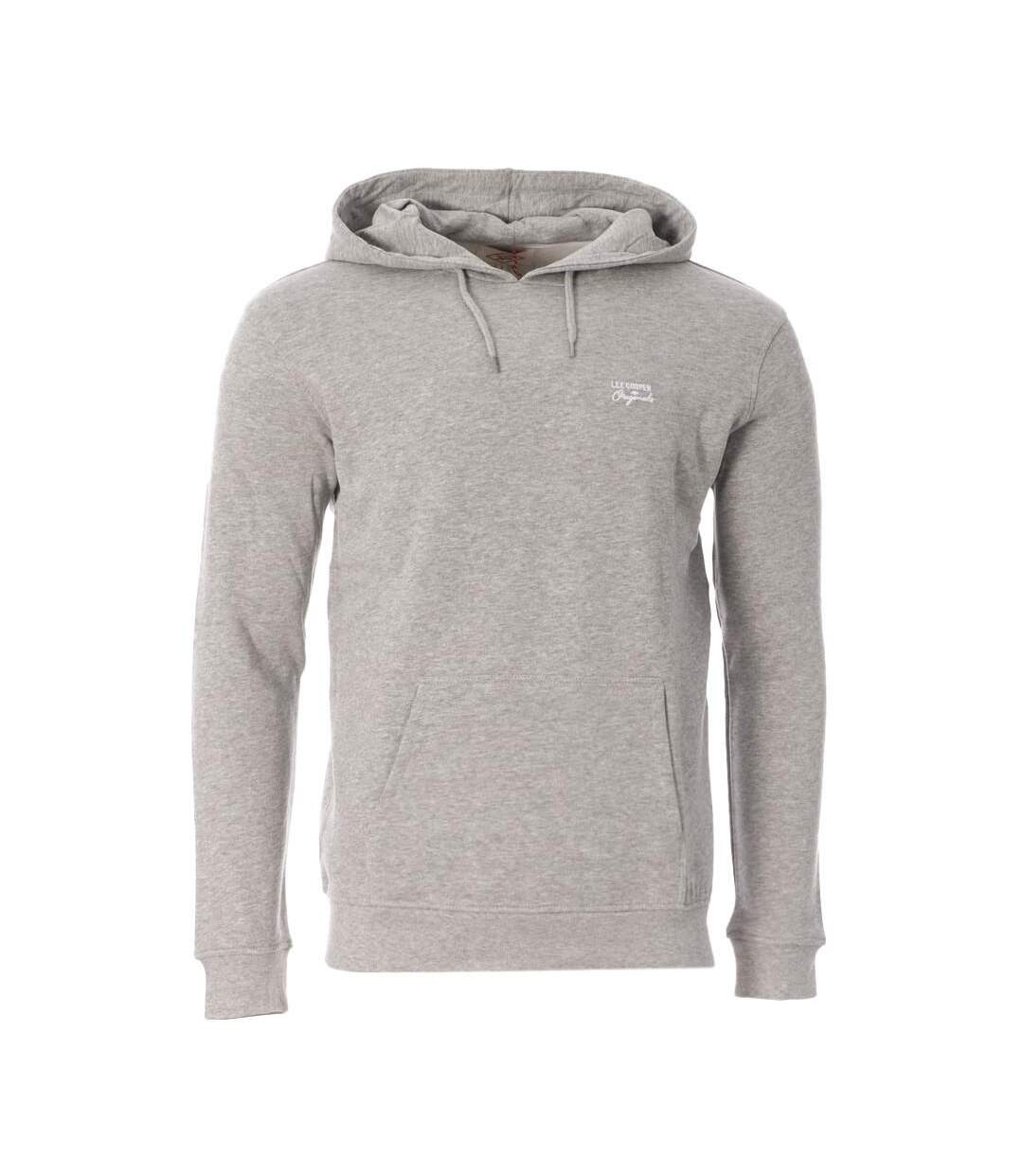 Sweat à Capuche Gris Homme Lee Cooper Odalo - XL-1