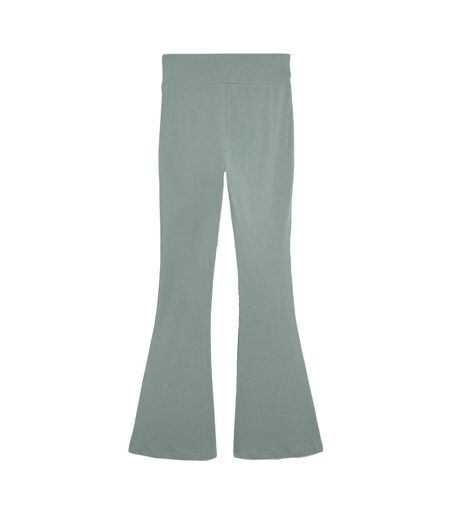 Womens/ladies Smooth High Waist Leggings Green Moon Puma