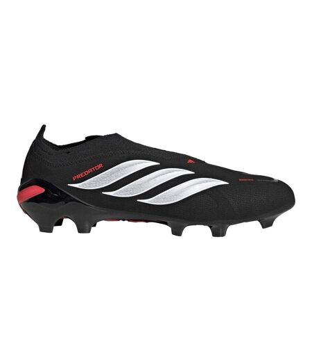 Mens Predator League Firm Ground Football Boots Black Red Adidas
