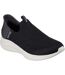 Womens/ladies ultra flex 3.0 smooth step trainers black Skechers