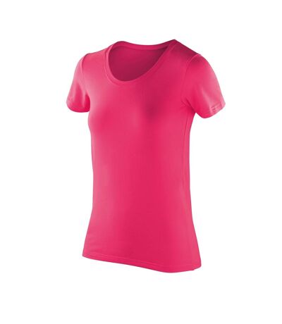 Spiro Womens/Ladies Softex Super Soft Stretch T-Shirt (Candy) - UTRW5169