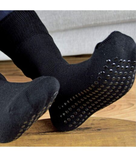 1 Pack Thermal Bamboo Slipper Socks for Winter