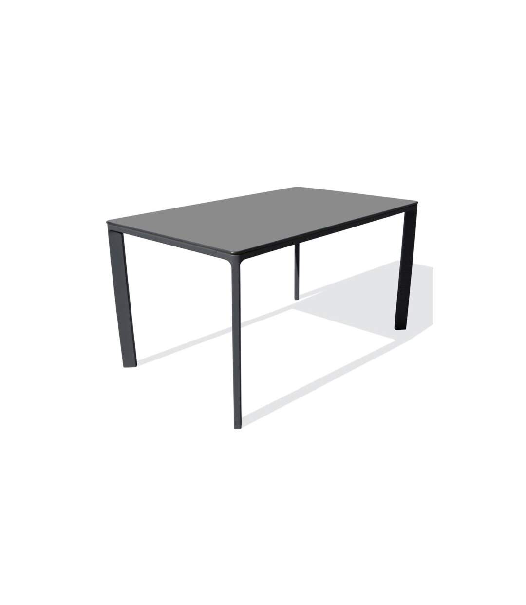 Table de Jardin 6 Places Meet 160cm Gris Anthracite-1