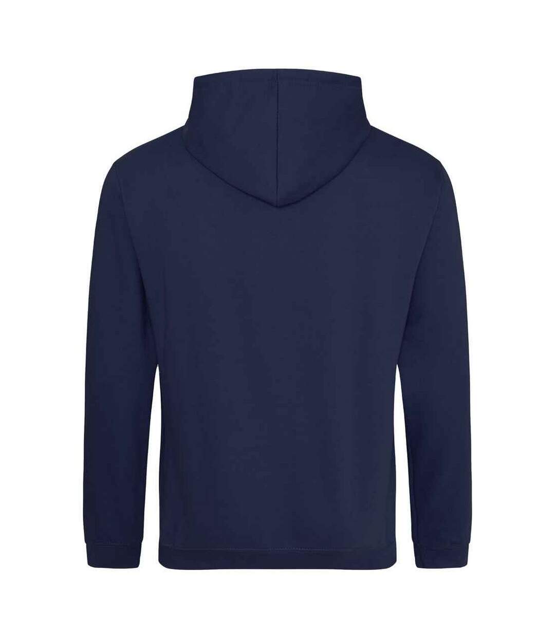 Sweat À Capuche College Adulte Bleu Marine Fumé Awdis-2