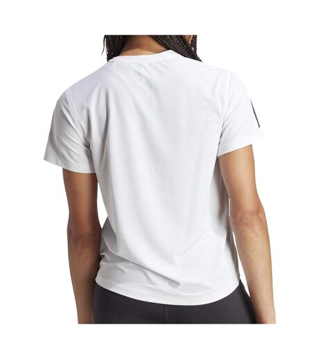 T-shirt Blanc Femme Adidas IK7442 - L