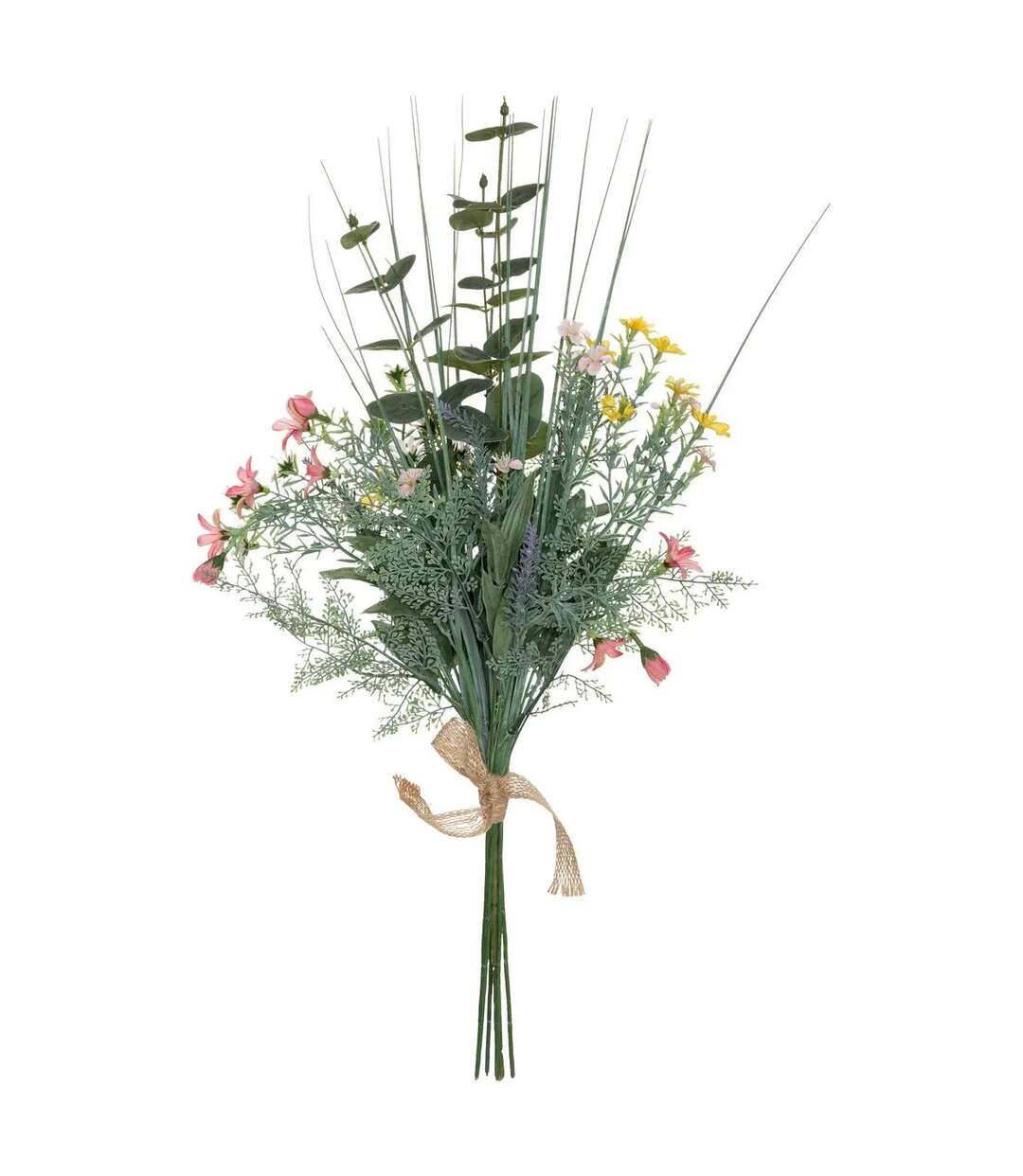 Bouquet Artificiel Eucalyptus & Bucolique 66cm Vert-1