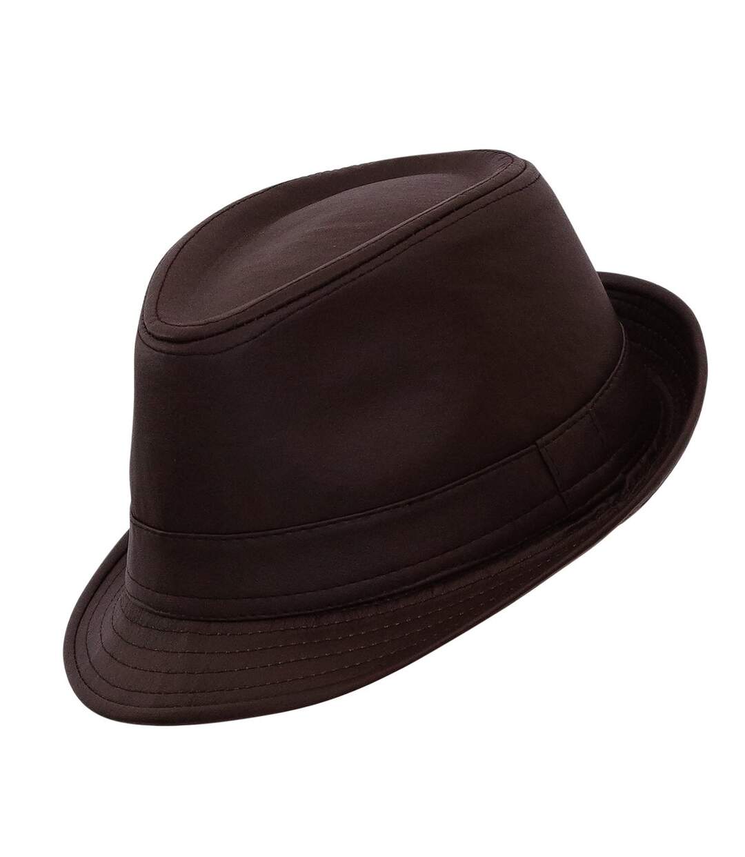 Chapeau trilby façon cuir MAX