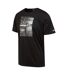 T-shirt fingal explore homme noir Regatta