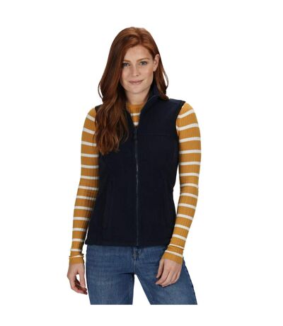 Regatta Womens/Ladies Haber II 250 Series Anti-pill Fleece Bodywarmer / Sleeveless Jacket (Dark Navy) - UTRW1226