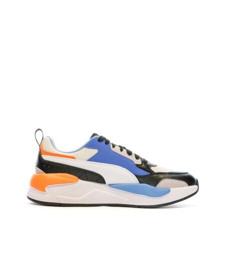 Baskets blanche/bleu homme puma x-ray 2 square