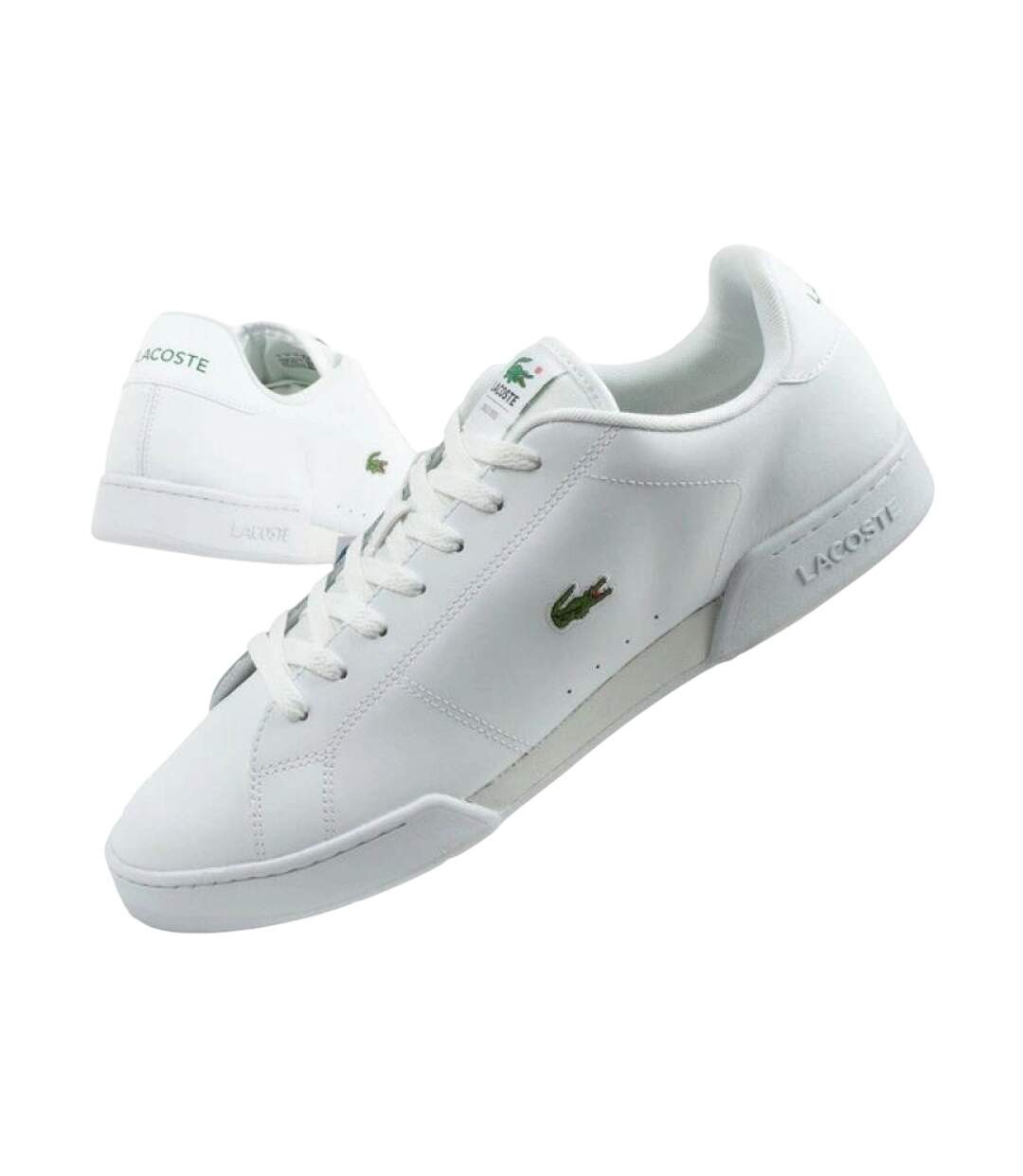 Baskets Carnaby Cup Homme Blanc Lacoste-4