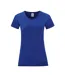 Womens/ladies Iconic 150 T-shirt Cobalt Blue Fruit Of The Loom-1