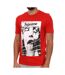 T-shirt Rouge Homme Supreme Grip Magazine - M