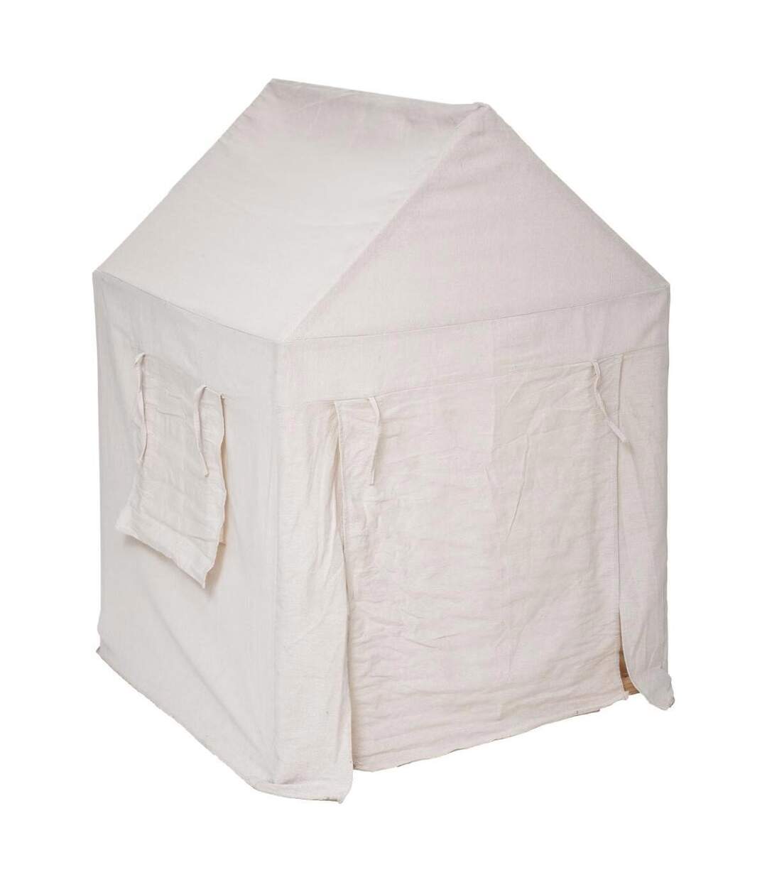 Maison Déco Enfant Pin & Toile 116cm Beige-2