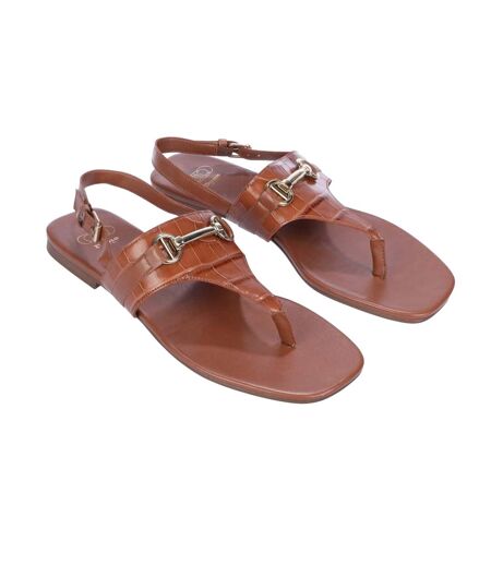 Sandales Langley Femme Brun Clair Dune London
