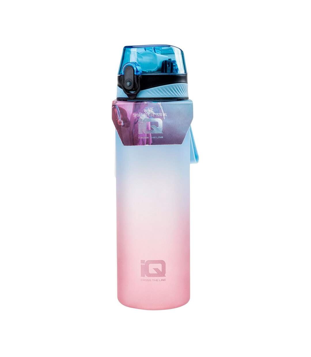Bouteille De Sport Vie Taille Unue Bleu Rose IQ-1