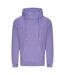 Hoods mens cross neck hoodie digital lavender AWDis