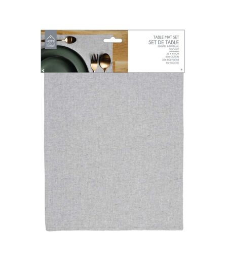 Set de Table Déco Lunabel 33x45cm Gris