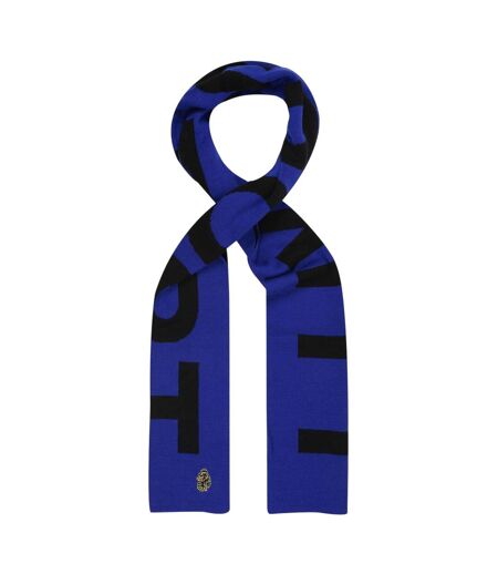 Écharpe Motif/style Lettrage Taille Unique Cobalt Foncé Luke