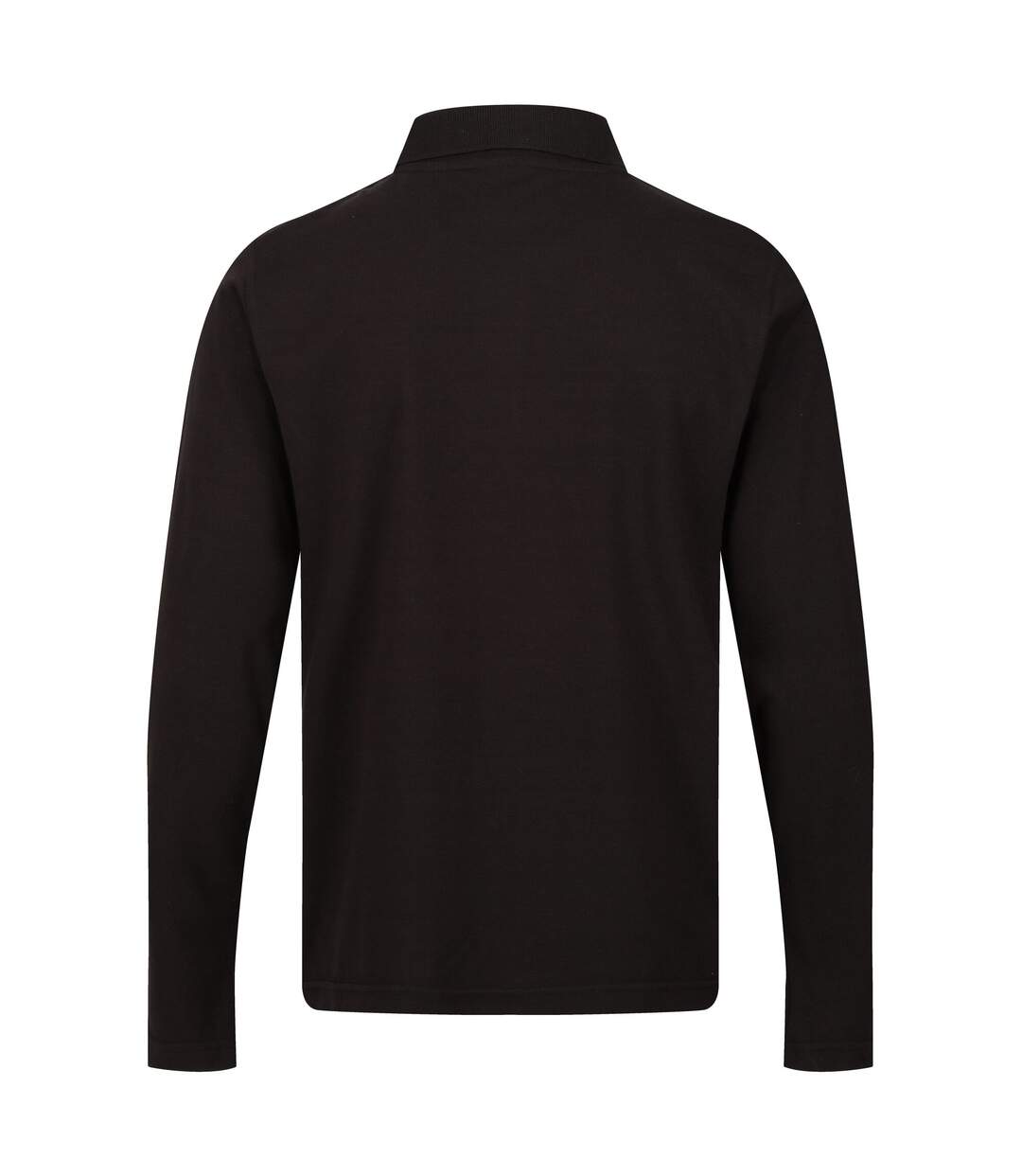 Mens pro long-sleeved polo shirt black Regatta