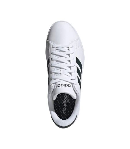 Baskets Grand Court 2.0 Homme Blanc Noir Adidas