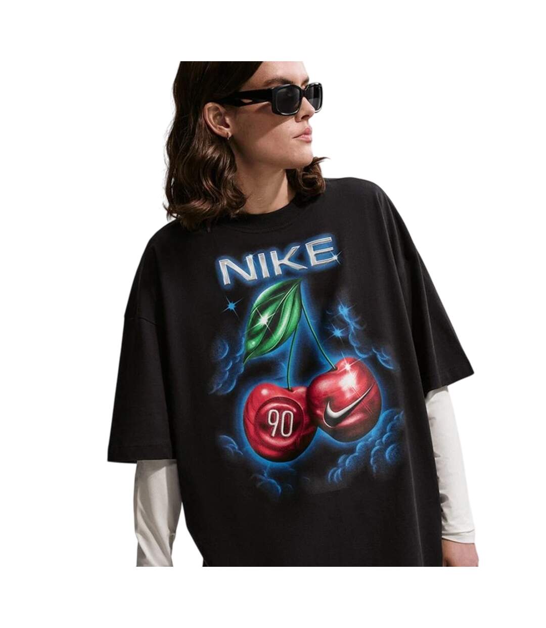 T-shirt Sportswear Classic Femme Noir Nike-3