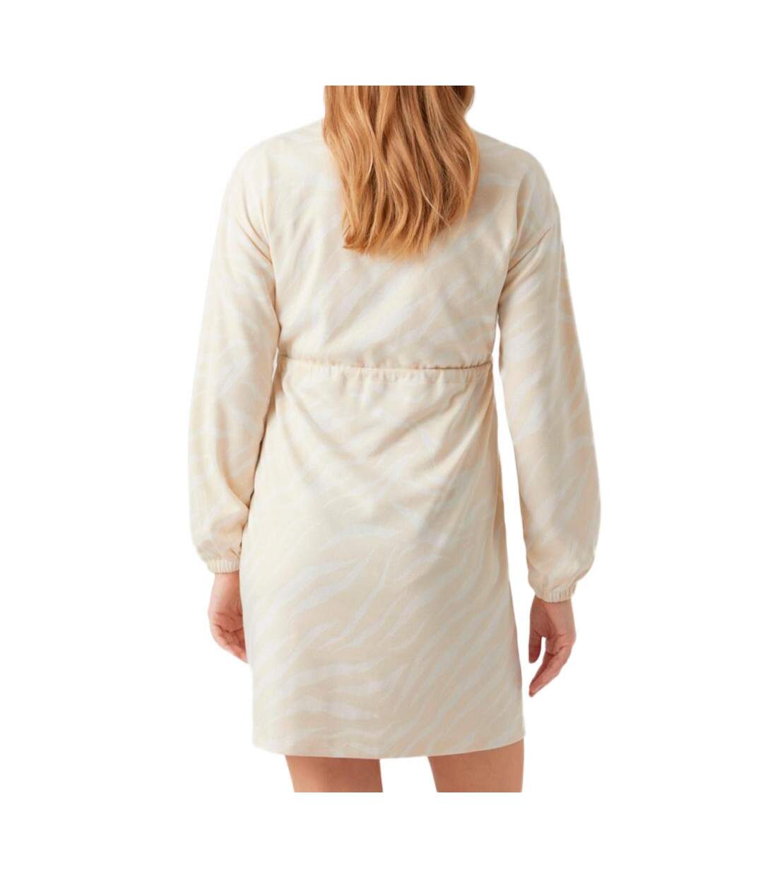 Robe de Grossesse Beige Femme Mamalicious Yates Mary - L-2