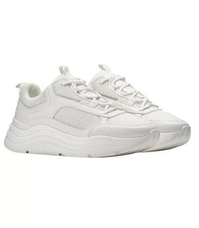 Baskets Cyrus Homme Blanc Mallet