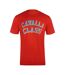 T-shirt Motif/style Logo Superposé Homme Rouge Cavalli Class-1