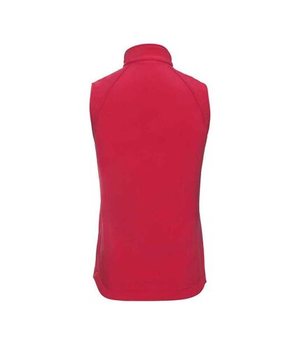 Russell Womens/Ladies Softshell Vest (Classic Red) - UTRW9654