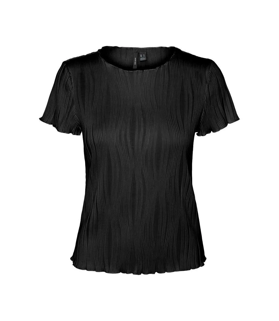T-Shirt noir femme vero moda masta-1