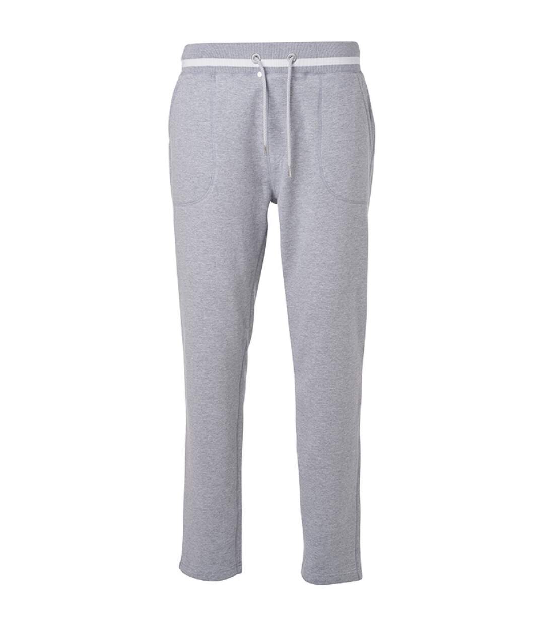 Pantalon jogging homme - JN780 - gris chiné