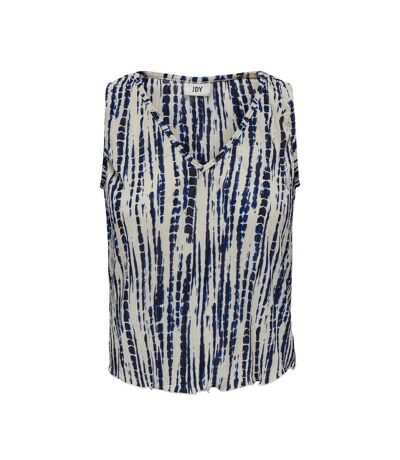 Blouse blanc/marine femme jdy sienna - xs