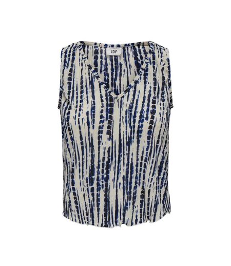 Blouse blanc/marine femme jdy sienna - xs