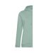 Sweat À Capuche Inspire Femme Vert De Gris B&C-2