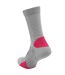 Chaussettes Marche Femme Gris Clair Rose Foncé Karrimor-3