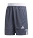 Short De Basket Motif/style Réversible 3g Speed Homme Gris Adidas-1