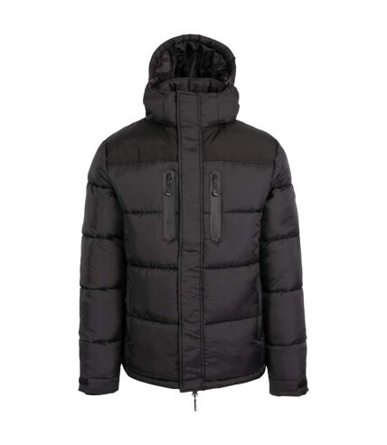 Trespass Mens Parkstone Quilted Jacket (Black)