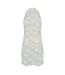 Robe À Bretelles Femme Bleu Blanc Off White-1