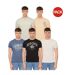 Pack Of 5  Mens Haltecks T-shirt  Multicoloured Duck And Cover-1