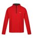 Regatta Great Outdoors Mens Thompson Half Zip Fleece Top (Danger Red) - UTRG1390