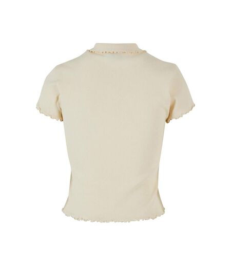 Polo Femme Sable Blanc Urban Classics