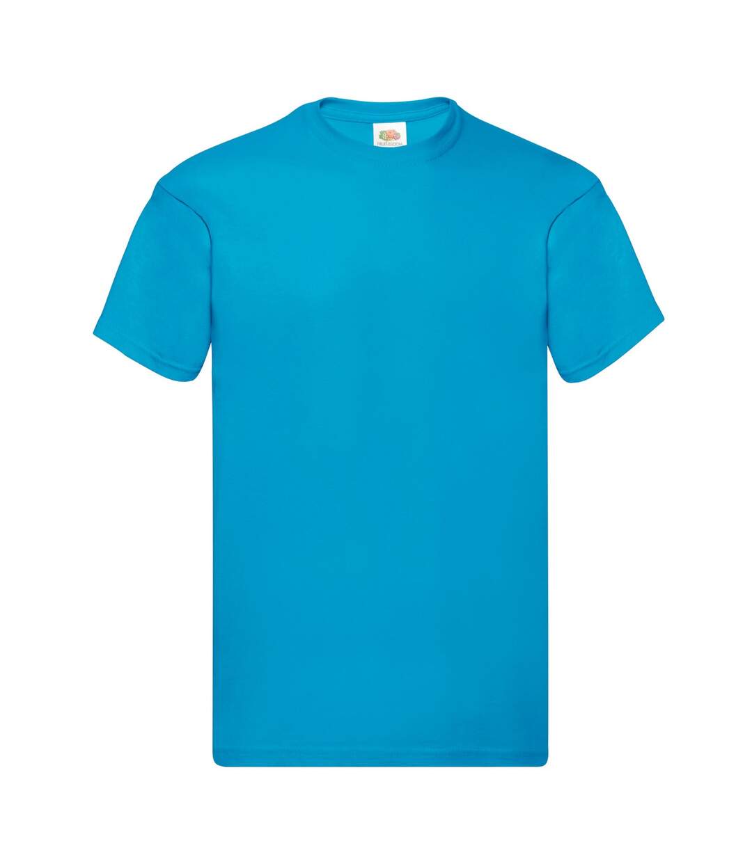 T-shirt original homme azur Fruit of the Loom-1