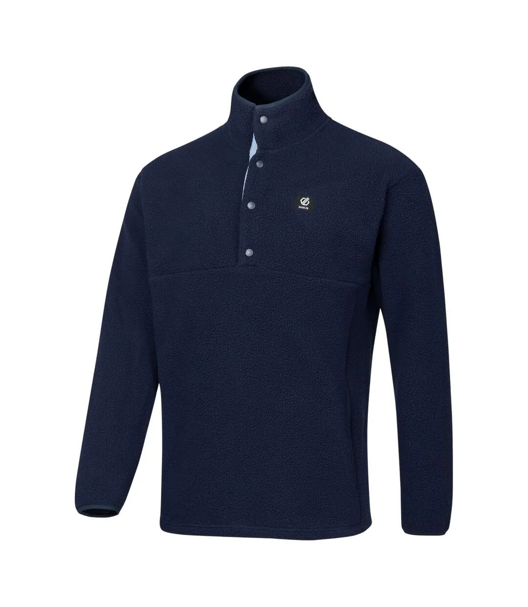 Mens Twin Tip Snap Fleece Top Navy Dare 2B-4