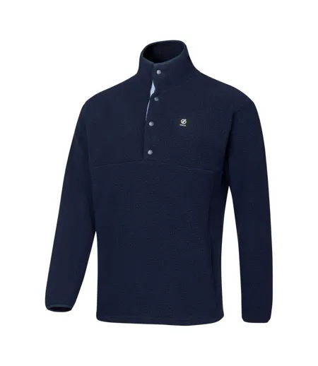 Mens Twin Tip Snap Fleece Top Navy Dare 2B