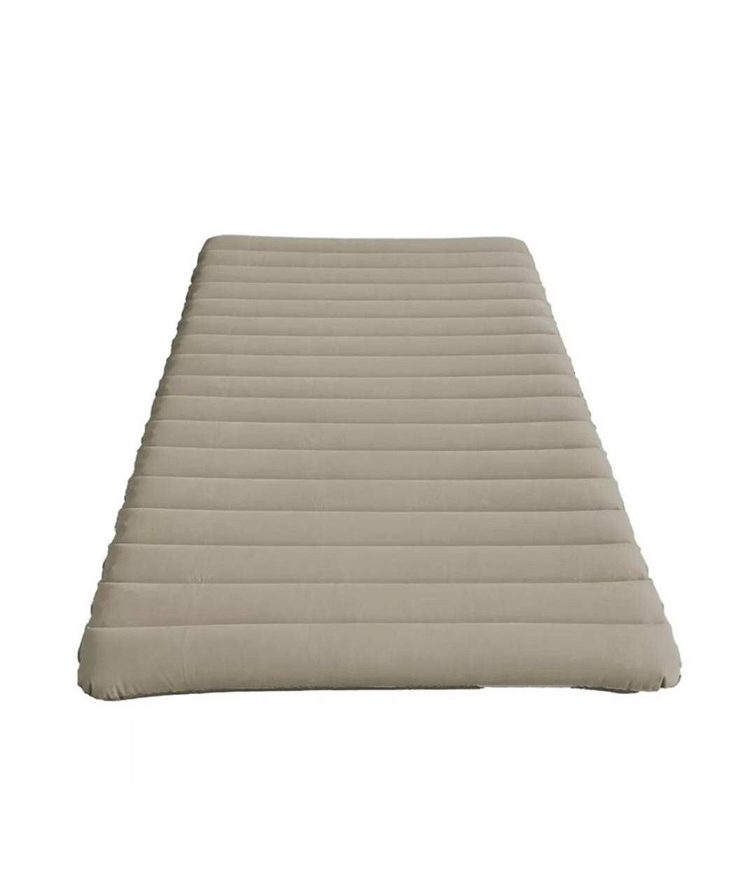 Matelas gonflable 2 places gris elémentaire locarno-1