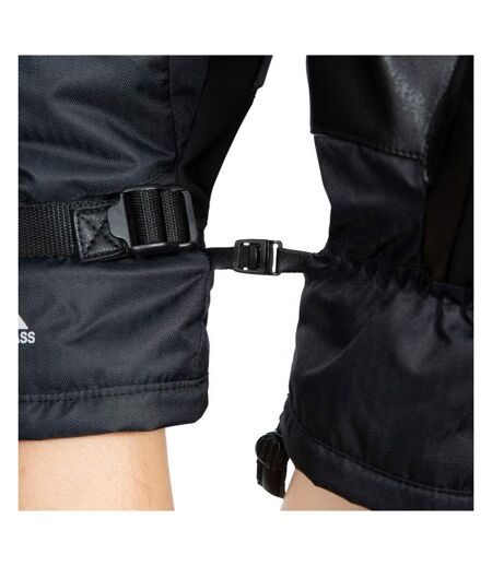 Unisex Adults Adarek Leather Ski Mitt Black Trespass
