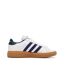 Baskets blanches/marines homme adidas grand court base 2.0-2