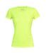Haut Technique Evolution Femme Jaune Néon Cona Sports-1