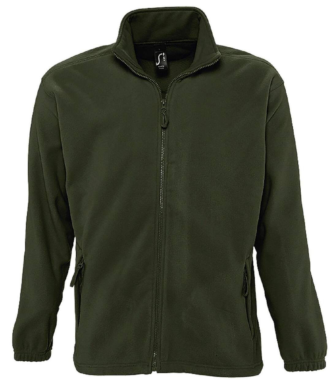 Veste polaire zip intégral - 55000 - vert army-2